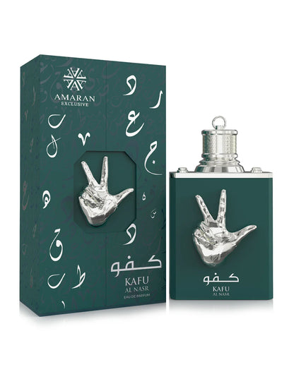 Kafu Al Nasr Amaran Eau De Parfum 100ML for Men – Fresh Aquatic Woody Perfume