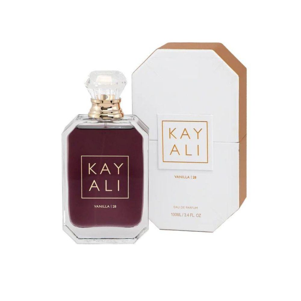 Kayali Vanilla 28 Eau De Parfum 100ML unisex perfume bottle with packaging box