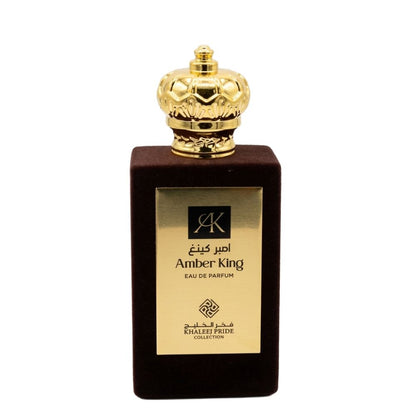 Khaleej Pride Amber King Eau De Parfum 85ML for Men perfume bottle