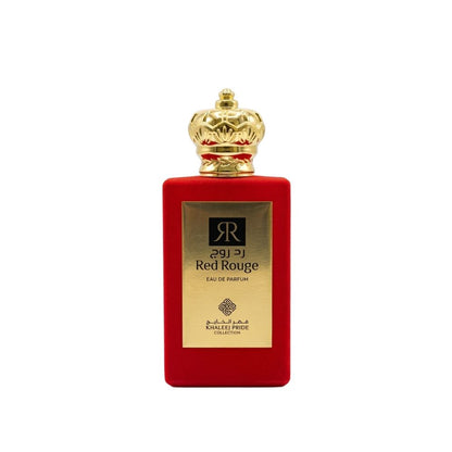 Khaleej Pride Red Rouge Eau De Parfum 85ML for Women and Men perfume bottle