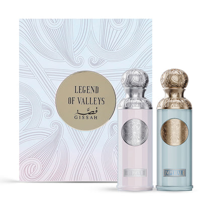 Gissah Legend of Valleys Set 2 × 90ML Eau De Parfum Gift Set - Unisex