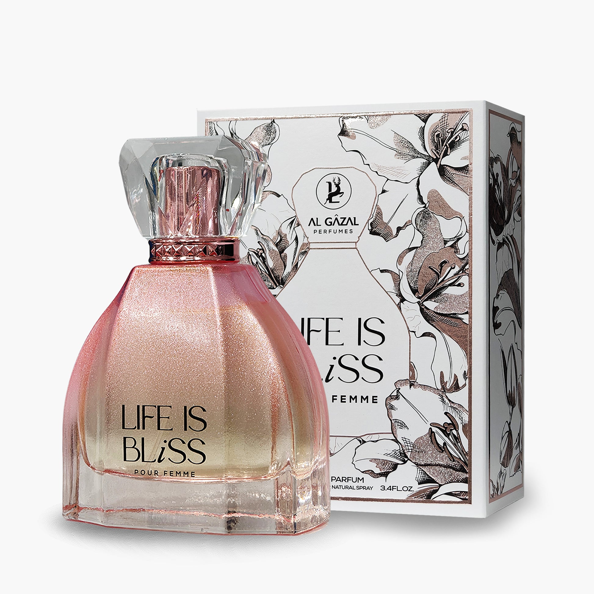 Life is Bliss Pour Femme 100ml | Al Gazal Perfume | Fragrance Secrets

