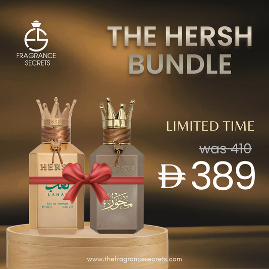 Hersh Lahab & Hersh Mehwar Eau De Parfum Bundle 100ML Each Unisex – Alezz Oud