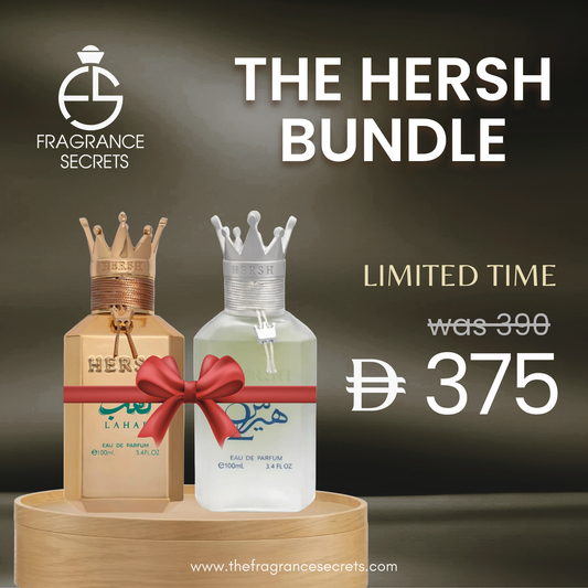 Hersh Lahab & Hersh 2 Eau De Parfum Bundle 100ML Each Unisex – Alezz Oud