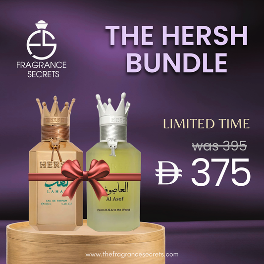 Hersh Lahab & Asof Eau De Parfum Bundle 100ML Each Unisex – Alezz Oud