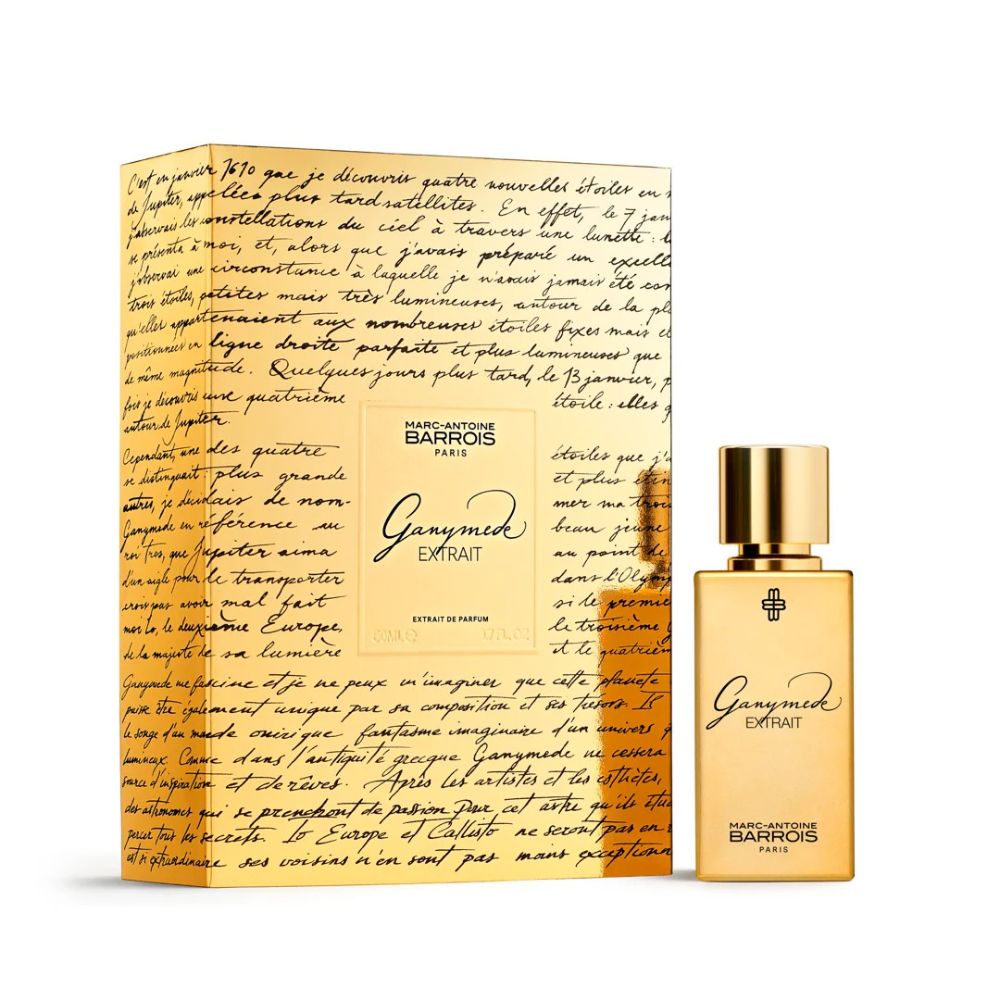 Marc-Antoine Barrois Ganymede Extrait De Parfum 50ML unisex perfume bottle with packaging box