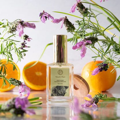 Miracle Plant Deep Sleep Natural Perfume 9ML Aromatherapy Spray for Mature Adults – Alcohol Free Sleep Mist