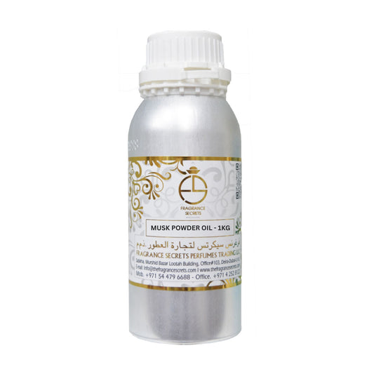 Fragrance Secrets Musk Powder Oil 1Kg Perfume Oil bottle