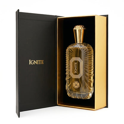 Niche Profumo Ignite Extrait De Parfum 100ML unisex perfume bottle with packaging box