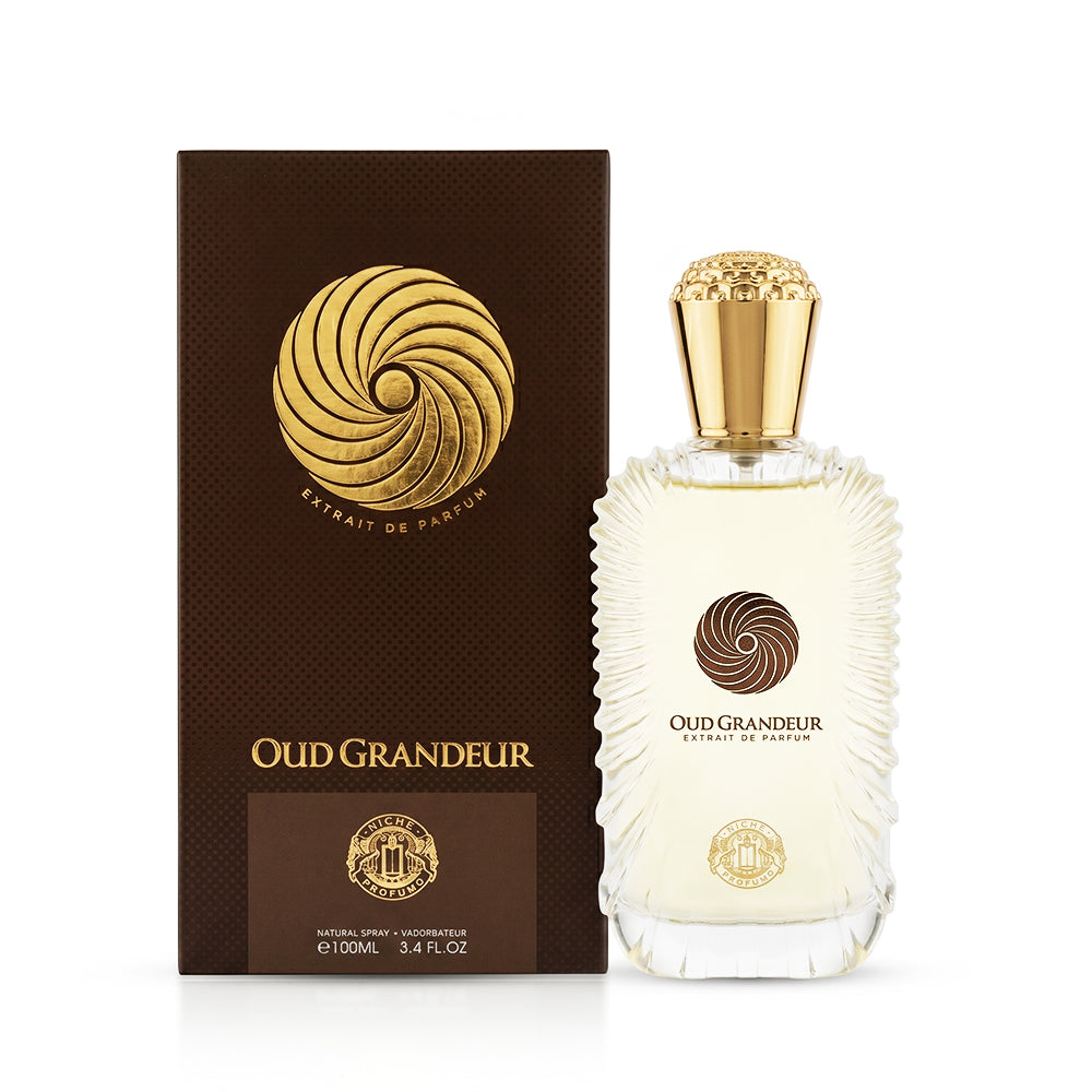 Niche Profumo Oud Grandeur Extrait De Parfum 100ML unisex perfume bottle with packaging box separate