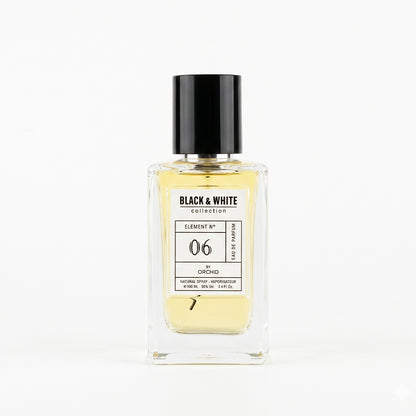 Orchid Black & White Collection Element No 06 Eau De Parfum 100ML unisex perfume bottle