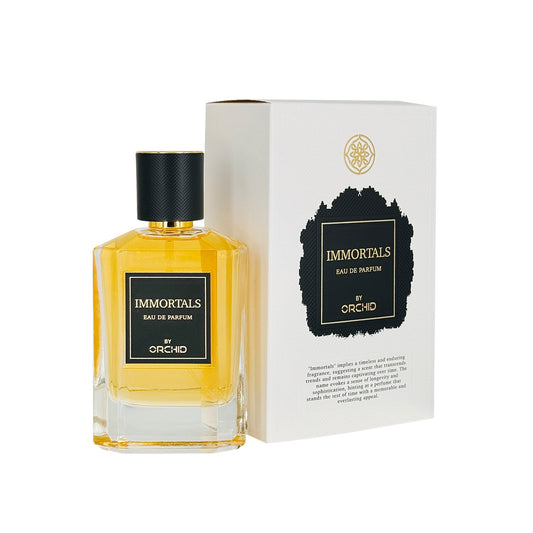 Orchid Immortals Eau de Parfum 100ml Spray Unisex Amber Woody Perfume Bottle