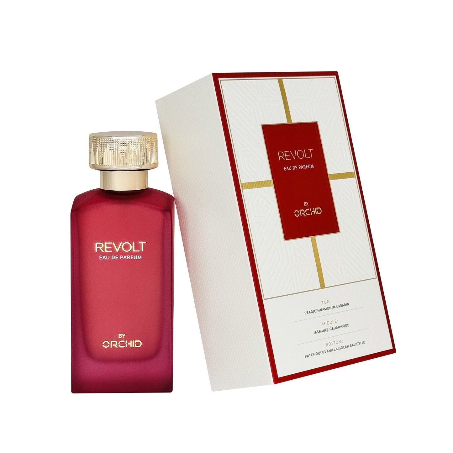 Orchid Revolt Eau De Parfum 100ml Unisex Luxury Perfume Bottle