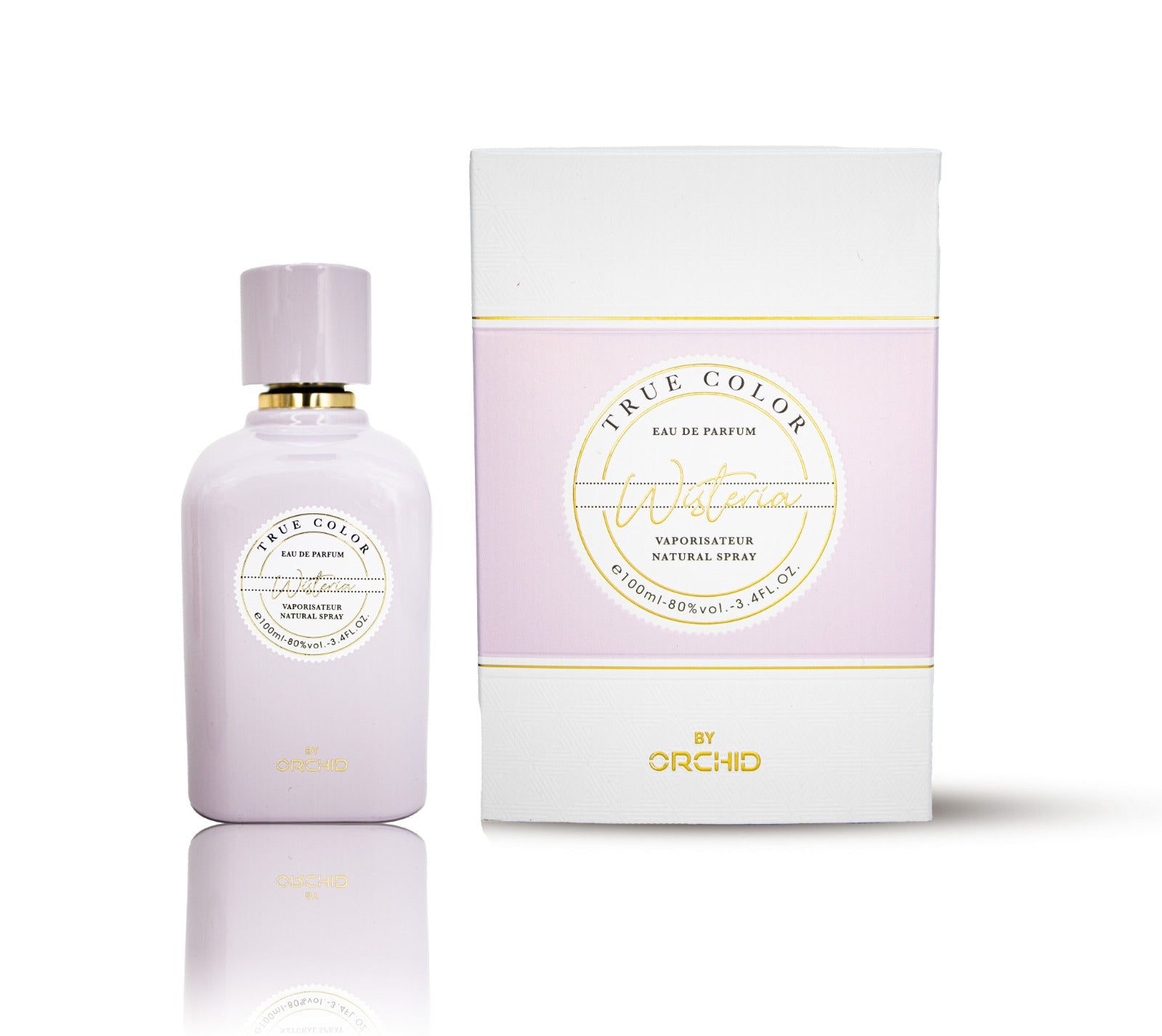 Orchid True Color Wisteria Eau De Parfum 100ml luxury perfume for women bottle