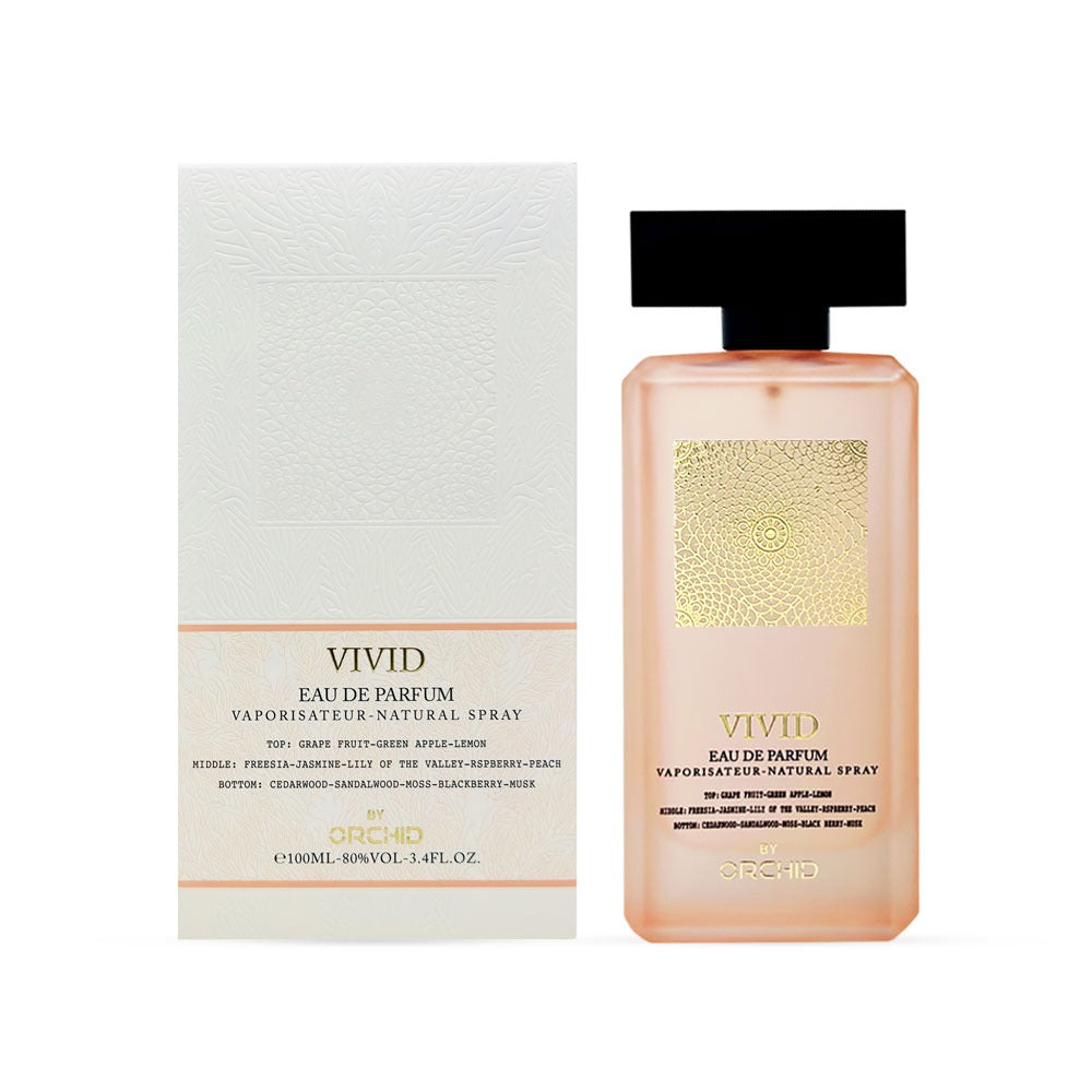 Orchid Vivid Eau De Parfum 100ml unisex luxury perfume bottle