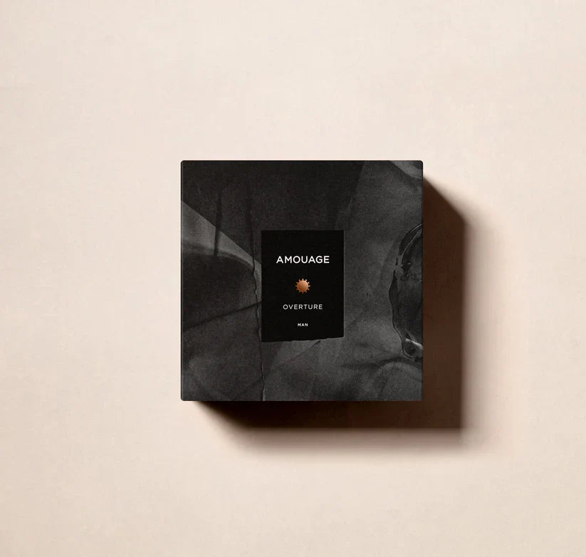 Overture M EDP 100ml bottle by Amouage – woody leather perfume at Fragrance Secrets.  