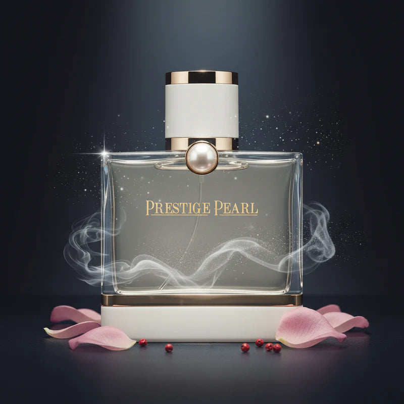 Al Majed Oud Prestige Pearl Eau De Parfum 100ML Unisex – Floral Woody Musk Perfume