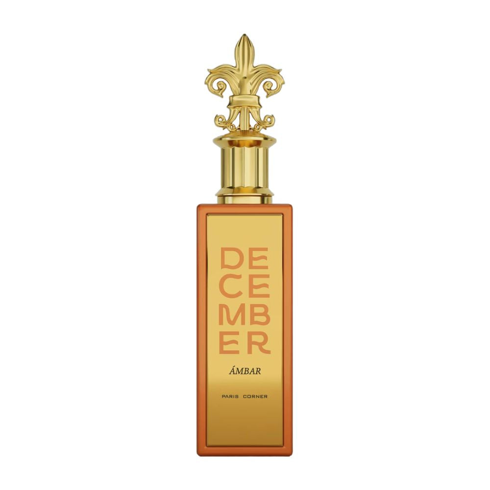 Paris Corner December Ambar Eau De Parfum 85ML unisex perfume bottle