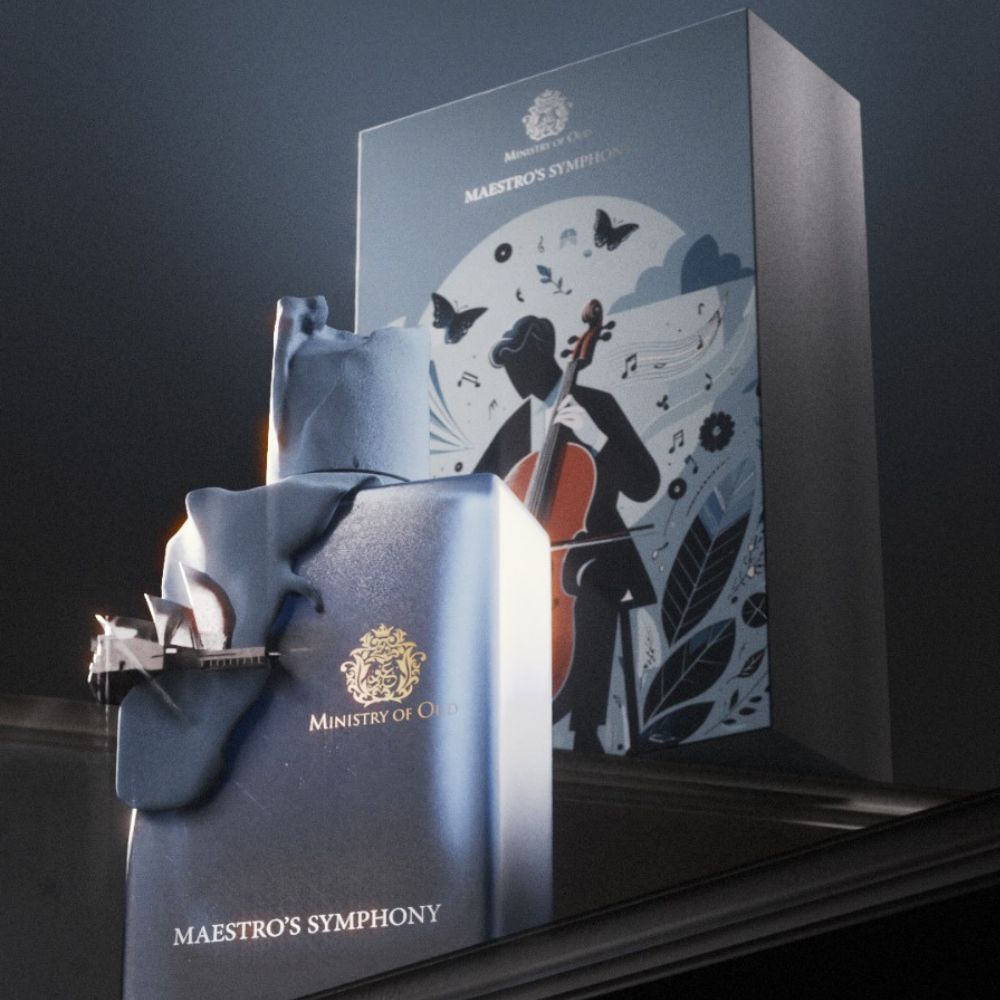 Paris Corner Ministry Of Oud Maestro’s Symphony Eau De Parfum 100ML women perfume bottle with packaging box