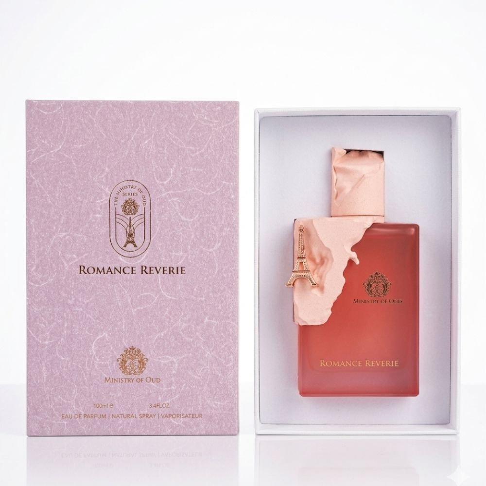 Paris Corner Ministry Of Oud Romance Reverie Eau De Parfum 100ML women perfume bottle with packaging box