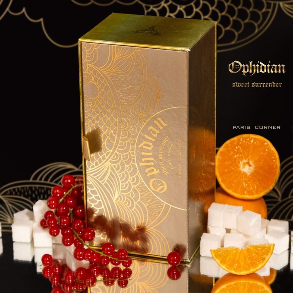 Paris Corner Ophidian Sweet Surrender Eau De Parfum 100ML unisex perfume  packaging box