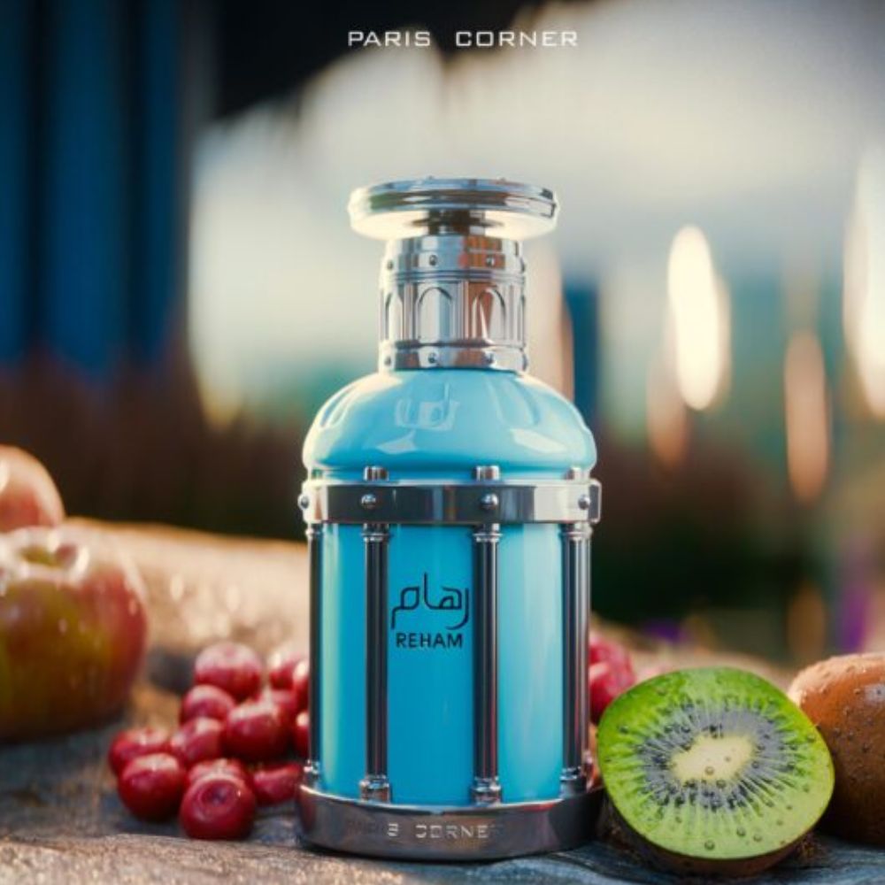 Paris Corner Reham Wild Mineral Eau De Parfum 100ML unisex perfume bottle with notes