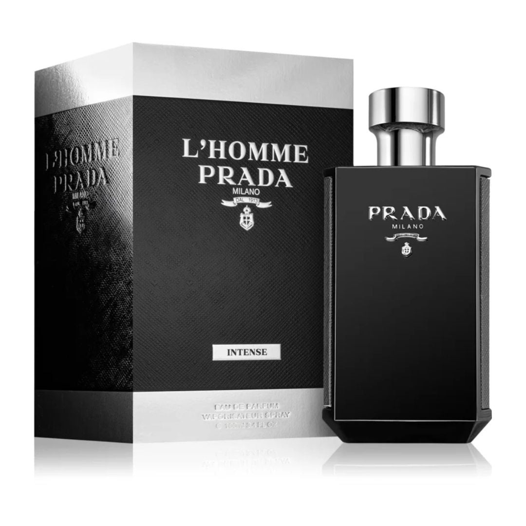 Prada L'Homme Intense Edp 100ml with box