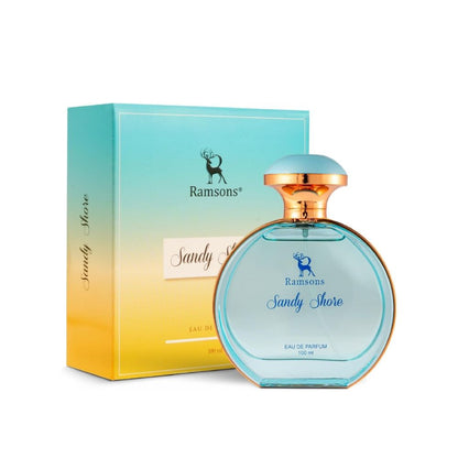 Ramsons Sandy Shore Eau De Parfum 100ML marine woody perfume bottle with packaging box