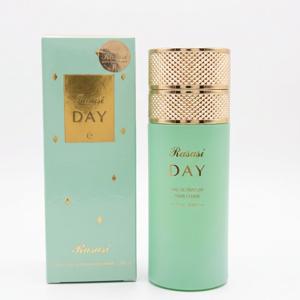 Rasasi Day Eau De Parfum 100ML women perfume bottle with packaging box