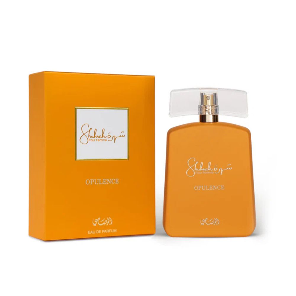 Rasasi Shuhrah Opulence Eau De Parfum 90ML for women perfume bottle with packaging box