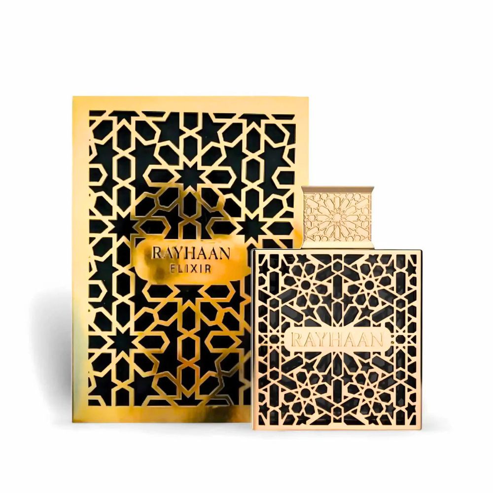 Rayhaan Elixir For Him Eau De Parfum 100ML for Men perfume bottle with original packaging box
