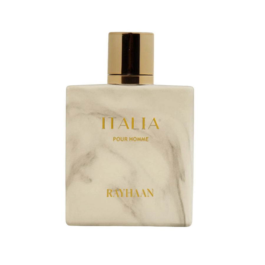 Rayhaan Italia Pour Homme Eau De Parfum 100ML for Men | Aromatic Sweet Tobacco Perfume