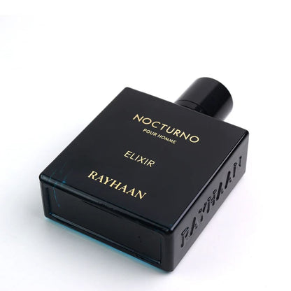 Rayhaan Nocturno Elixir Eau De Parfum 100ML men perfume bottle on table