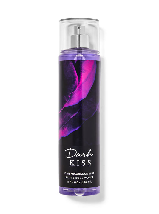 Bath & Body Works Dark Kiss Fine Fragrance Mist 236ML For Women – Fruity Floral Vanilla Musk Perfume Mist