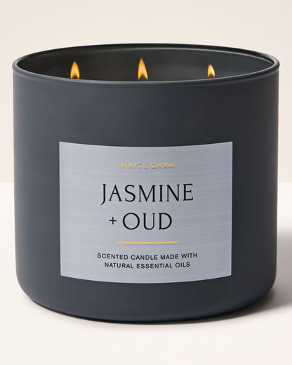 Bath & Body Works Jasmine & Oud Candle - Fragrance Secrets