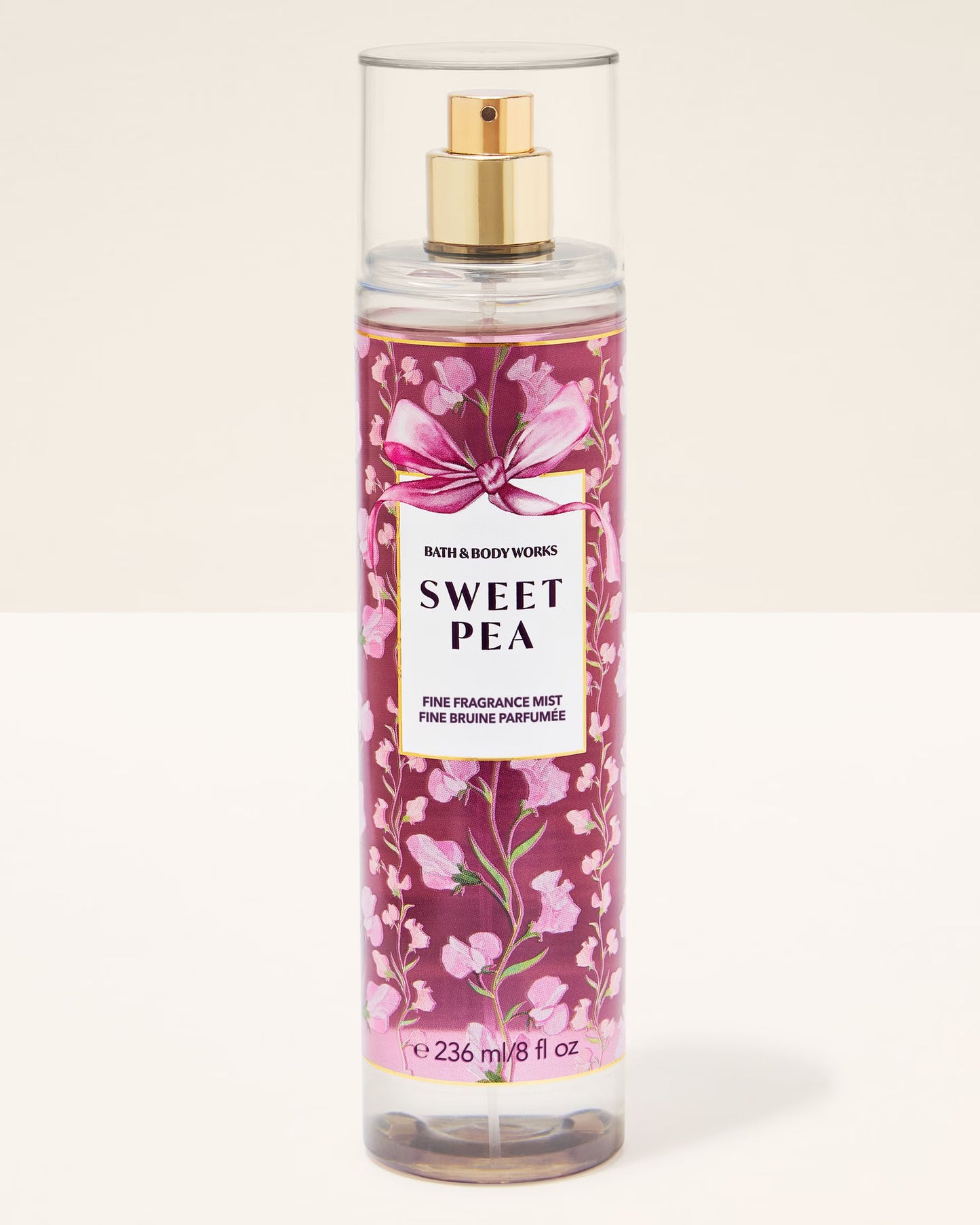 Bath & Body Works Sweet Pea Fine Fragrance Mist 236ML For Women – Floral Fruity Musk Perfume Mist