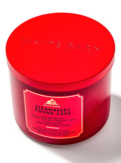Bath & Body Works Strawberry Pound Cake Candle - Fragrance Secrets