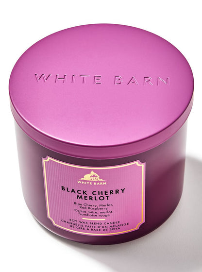 Bath & Body Works Black Cherry Merlot Candle - Fragrance Secrets
