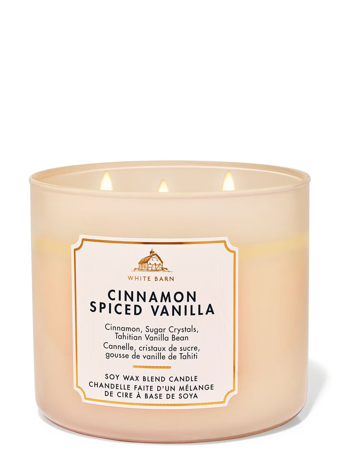 Bath & Body Works Cinnamon Spiced Vanilla Candle - Fragrance Secrets