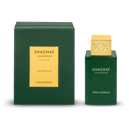Shaghaf Oud Royale EDP 75ml spray bottle by Swiss Arabian - Fragrance Secrets  
