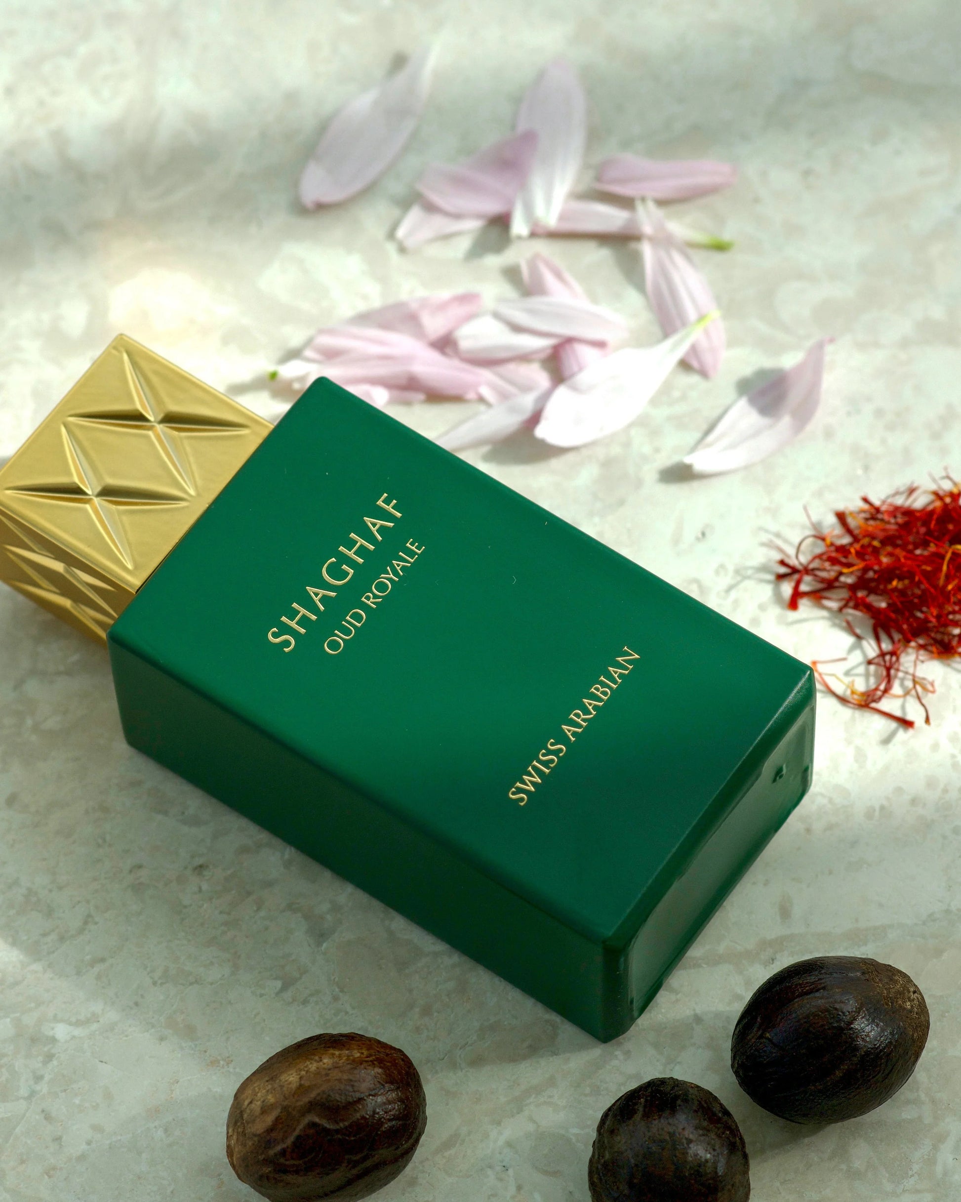 Shaghaf Oud Royale EDP 75ml spray bottle by Swiss Arabian - Fragrance Secrets  
