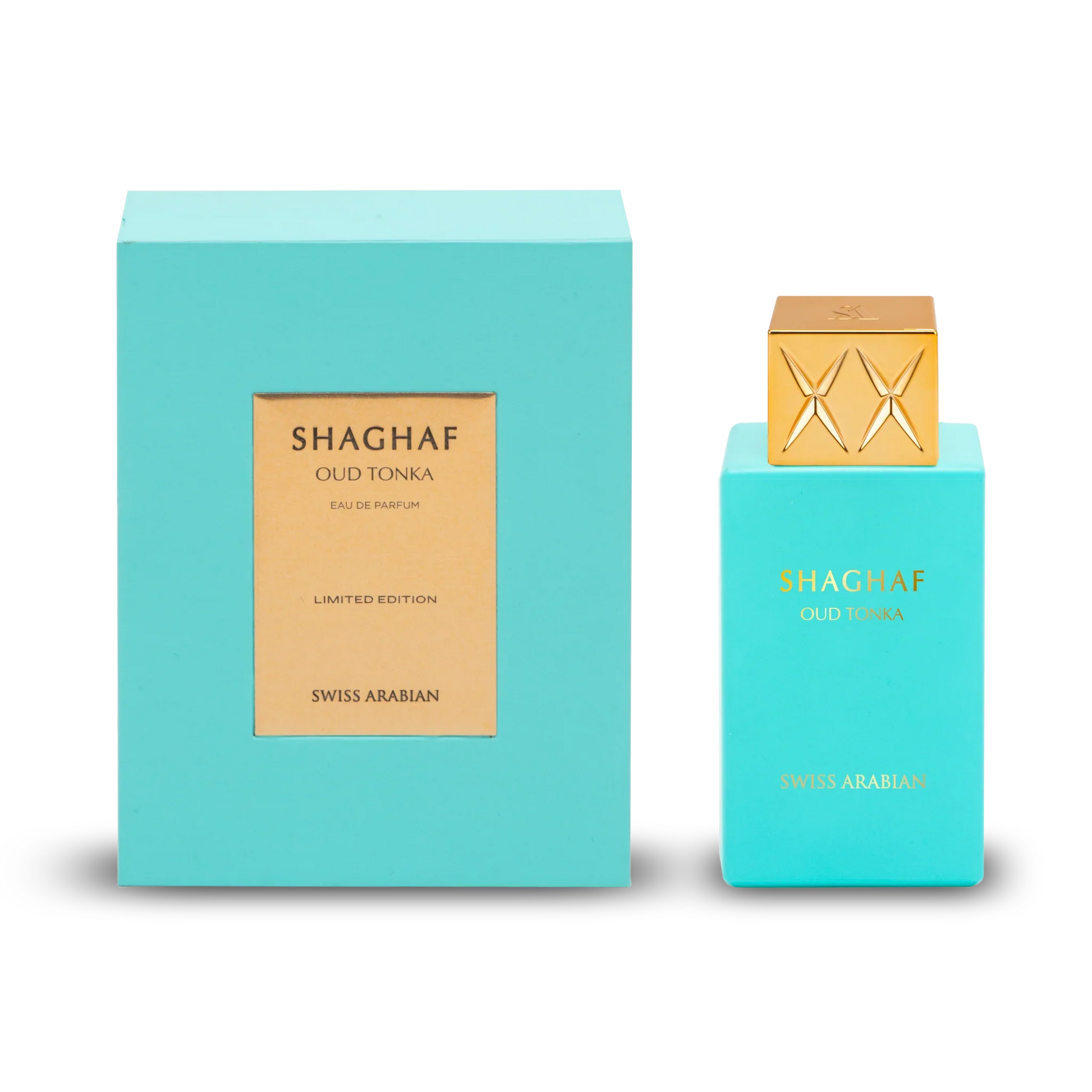 Shaghaf Oud Tonka EDP 75ml spray bottle by Swiss Arabian - Fragrance Secrets  
