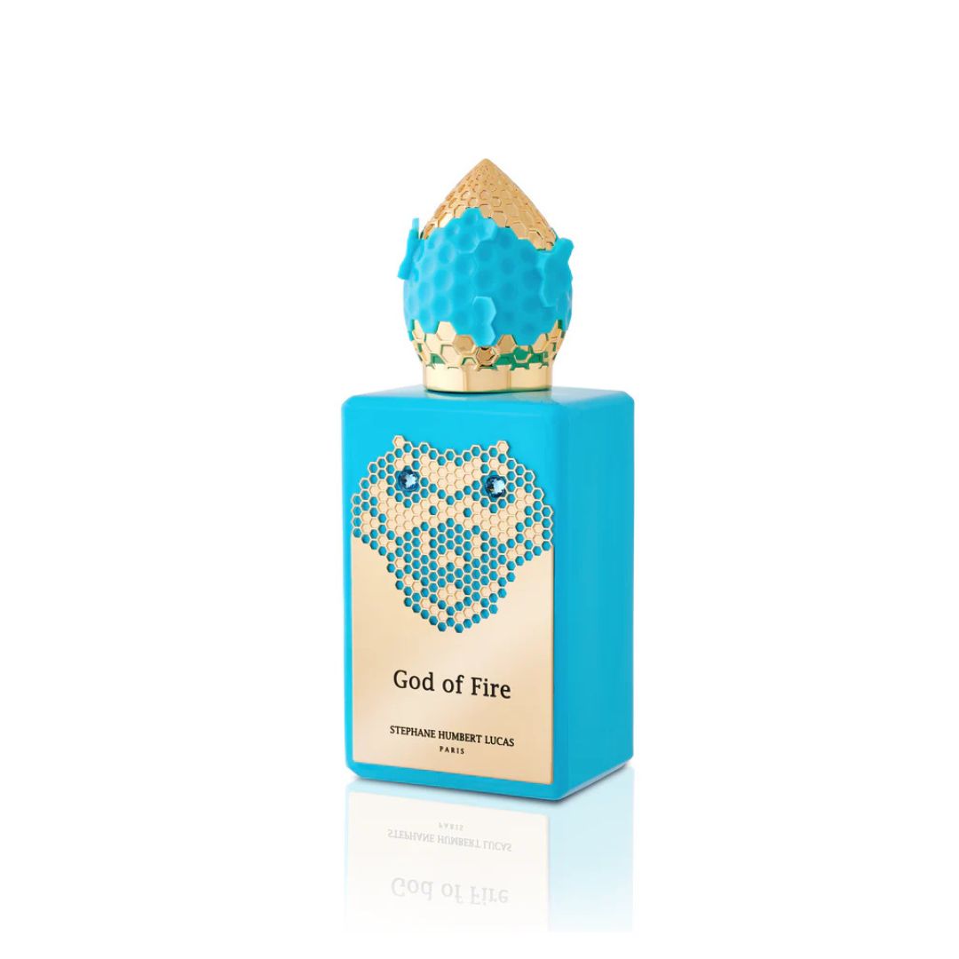 Stephane Humbert Lucas God Of Fire Eau DeParfum 50ML unisex perfume bottle left