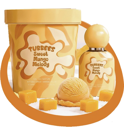 Sweet Mango Melody Tubbees In A Tub | Fruity Oriental EDP | Unisex Perfume