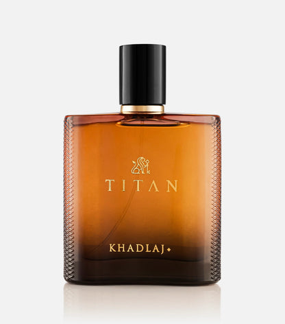 Khadlaj Titan Eau De Parfum 100ML for Men – Spicy Amber Woody Perfume