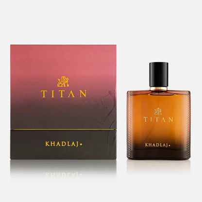 Khadlaj Titan Eau De Parfum 100ML for Men – Spicy Amber Woody Perfume