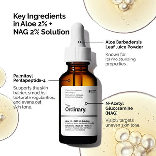 The Ordinary Aloe 2% + NAG 2% Solution 30ml