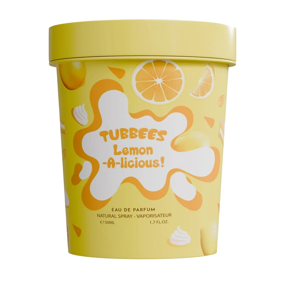 Lemon Licious Tubbees In A Tub - Citrus Gourmand EDP - 50ml - Fragrance Secrets