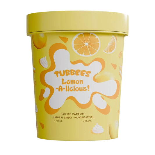 Lemon Licious Tubbees In A Tub - Citrus Gourmand EDP - 50ml - Fragrance Secrets