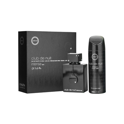 ARMAF Club De Nuit Intense Man, Gift Set for Men – EAU DE TOILETTE – 105ml + 200ml Gift Set